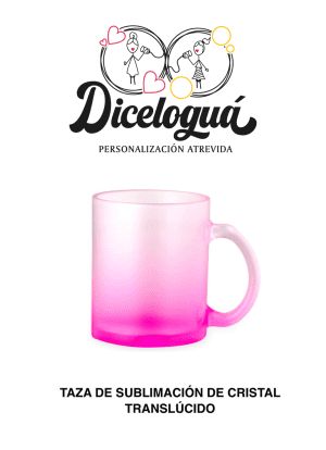 TAZA DE CRISTAL TRASLUCIDO